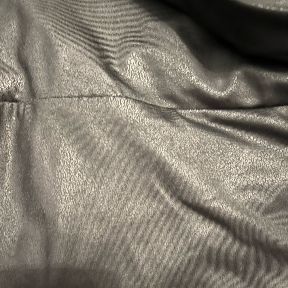 Faux leather leggings